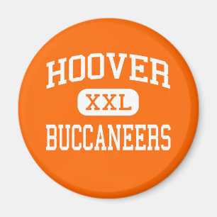 Aimant Hoover - Buccaneers - Lycée - Hoover Alabama