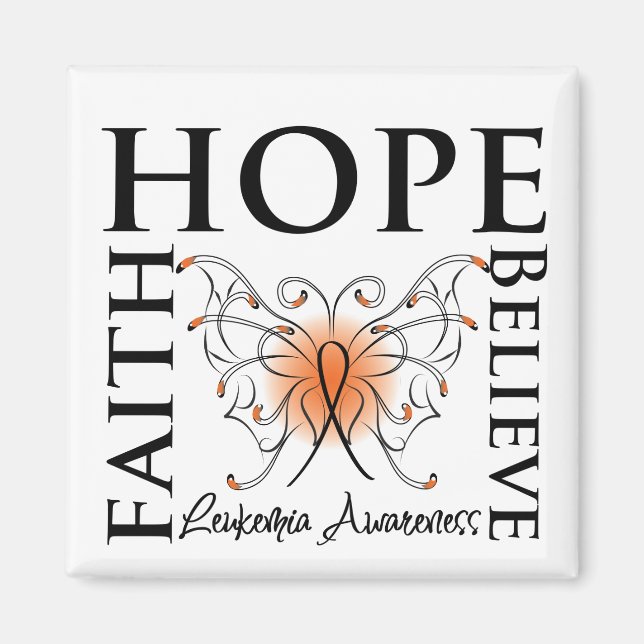 Aimant Hope Belith Faith - Leukemia (Devant)