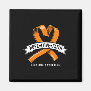 Aimant Hope Faith Loth Leukemia Sensibilisation au cancer