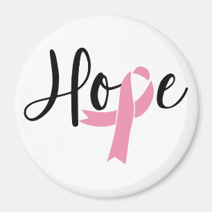 Aimant Hope Pink Ribbon Sensibilisation au cancer du sein