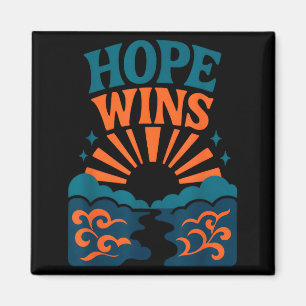 Aimant Hope Wins Romains 15_13 Lever de Soleil Océan Chré