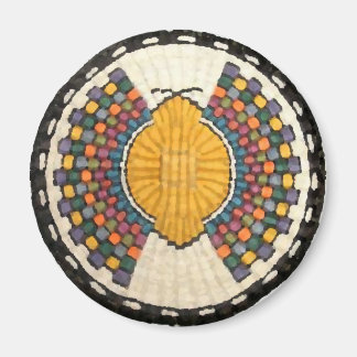 Aimant Hopi Snake Motif Vintage Amérindien