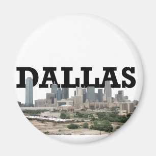 Aimant Horizon de Dallas avec Dallas dans le ciel