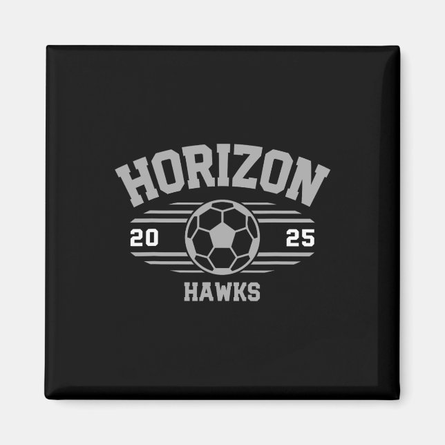 Aimant Horizon Hawks Football Byll 2025  (Devant)
