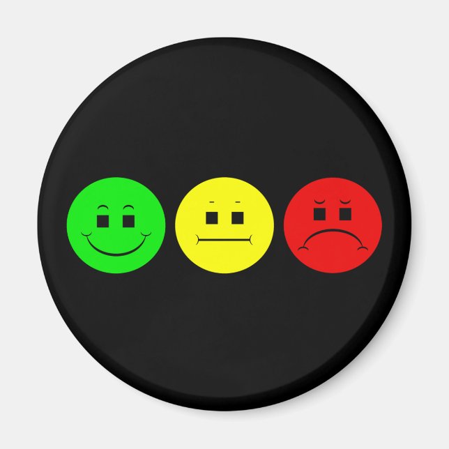 Aimant Horizontal Moody Stoplight Lefty Green (Devant)