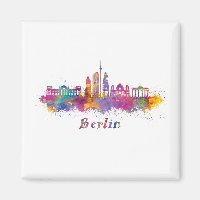 Aimant horizonte berlin acuarela (Devant)