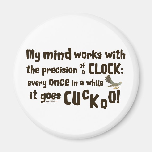 Aimant Horloge Cuockoo (Devant)