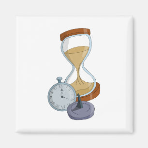 Aimant Horloge, écran solaire et montre de poche