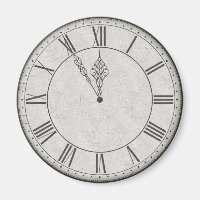 Horloge romaine Face B&W