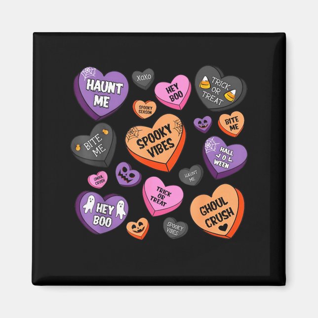 Aimant Horror Soky Candy Heart Valentines Day Lover Tee H (Devant)