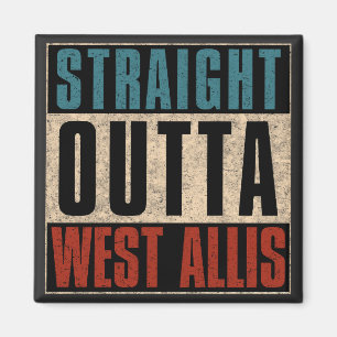 Aimant Hors de l'ouest Allis Wisconsin WI