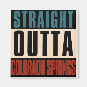 Aimant Hors droit Colorado Springs Colorado CO