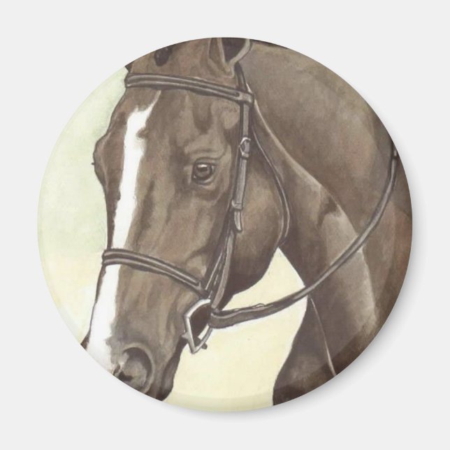 Aimant HORSE Champion Appendice QH Mare (Devant)