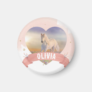 Aimant Horse fête d'anniversaire