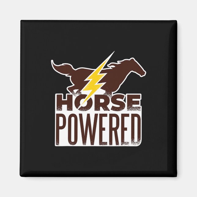 Aimant Horse Riders Horse Powered (Devant)