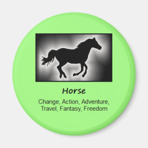 Aimant Horse Totem Animal Spirit Signification