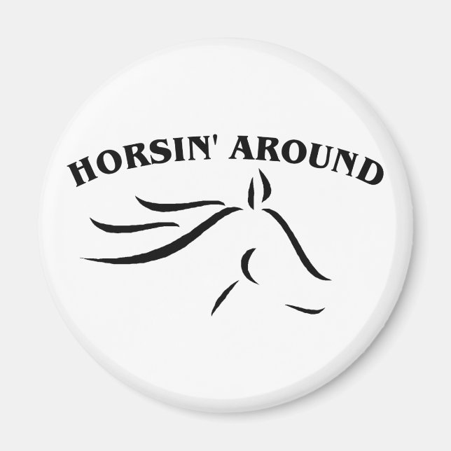 Aimant Horsin' autour (Devant)