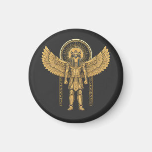 Aimant Horus avec disque solaire 