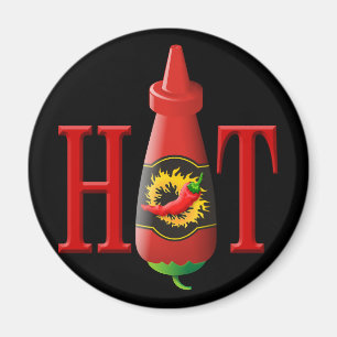 Aimant Hot sauce bottle