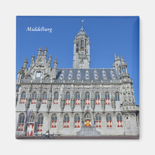 Aimant Hôtel de ville de Middelburg, Pays-Bas