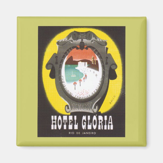 Aimant Hotel Gloria (Devant)