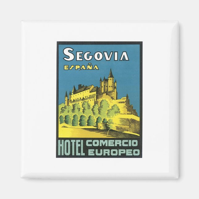 Aimant Hôtel Segovia Espana (Devant)