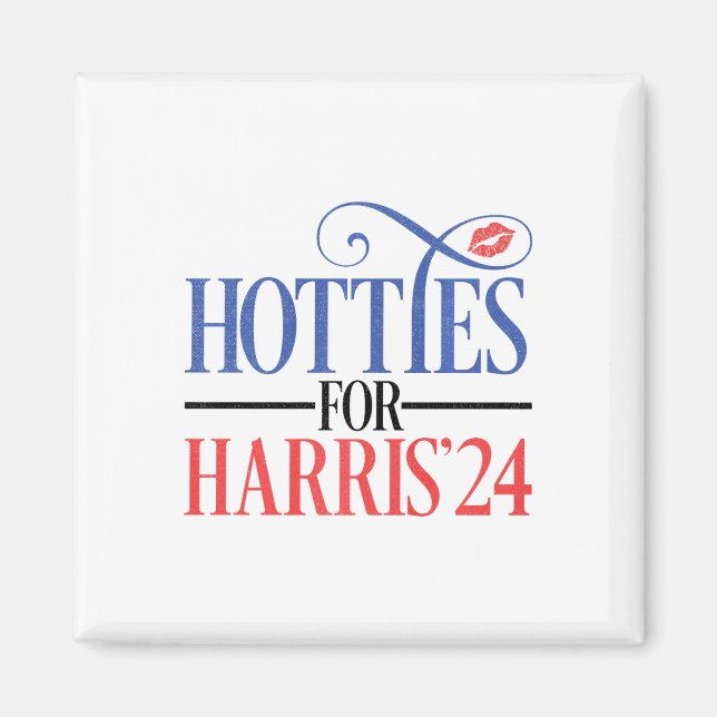 Aimant Hotties For Harris 2024 (Devant)