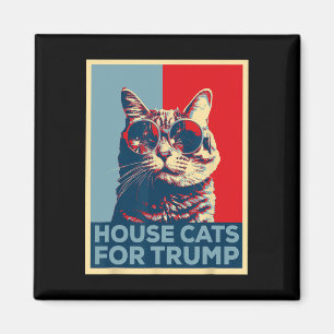 Aimant House Cats For Trump 2024