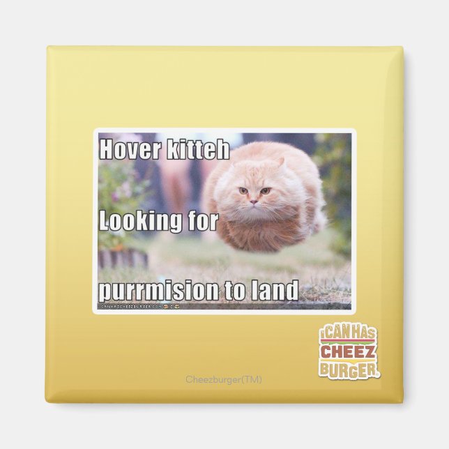 Aimant Hover kitteh (Devant)