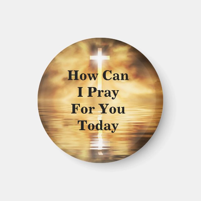 Aimant How Can I Pray For You Today (Devant)