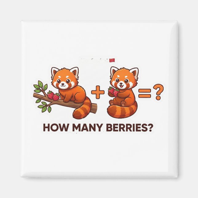 Aimant How Many Berries? Animal World Quest for Toddlers (Devant)