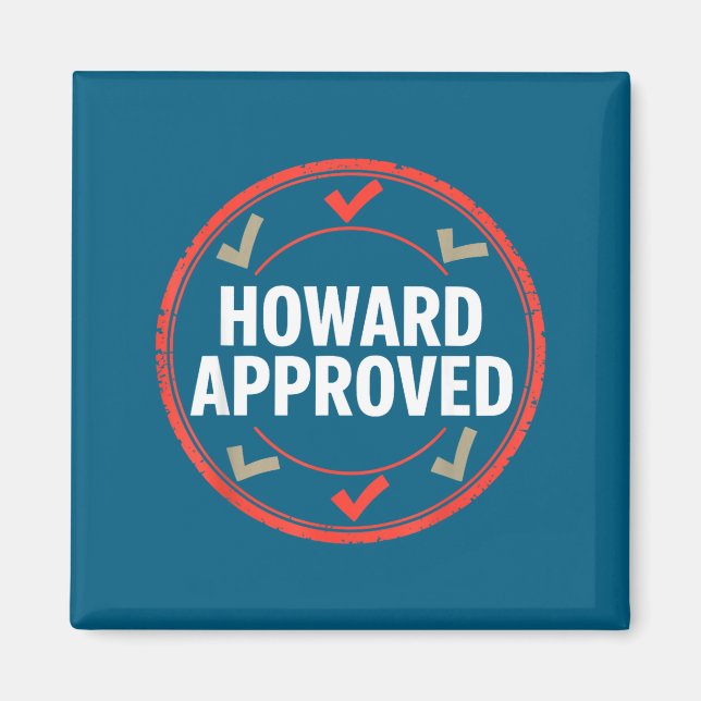 Aimant Howard approuvé (Devant)