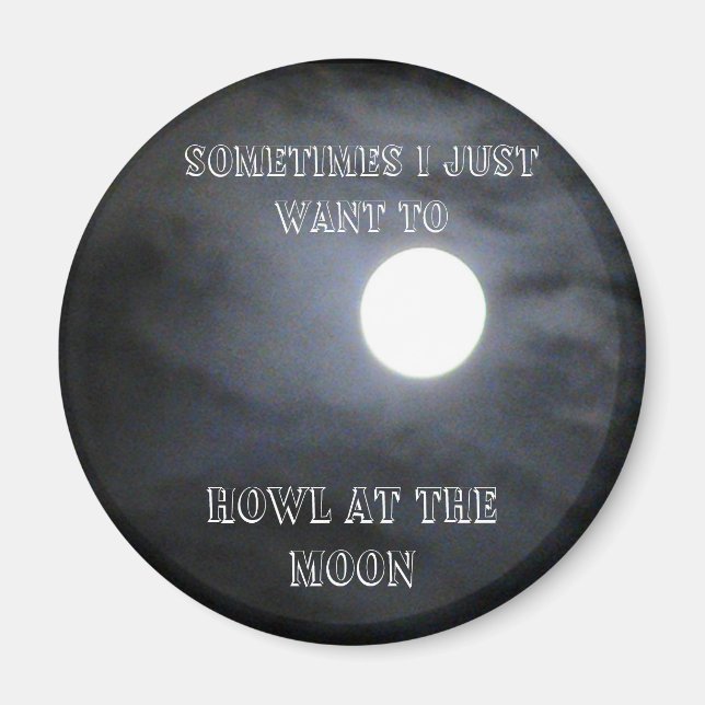 AIMANT HOWL À LA LUNE (Devant)