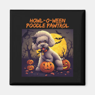 Aimant Howl-O-Ween Poodle Pawtrol Chien Mignon Halloween