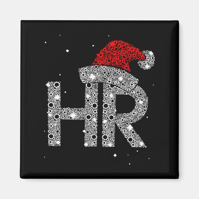 Aimant Hr Human Resource Jobs - Funny Christmas Gift  (Devant)