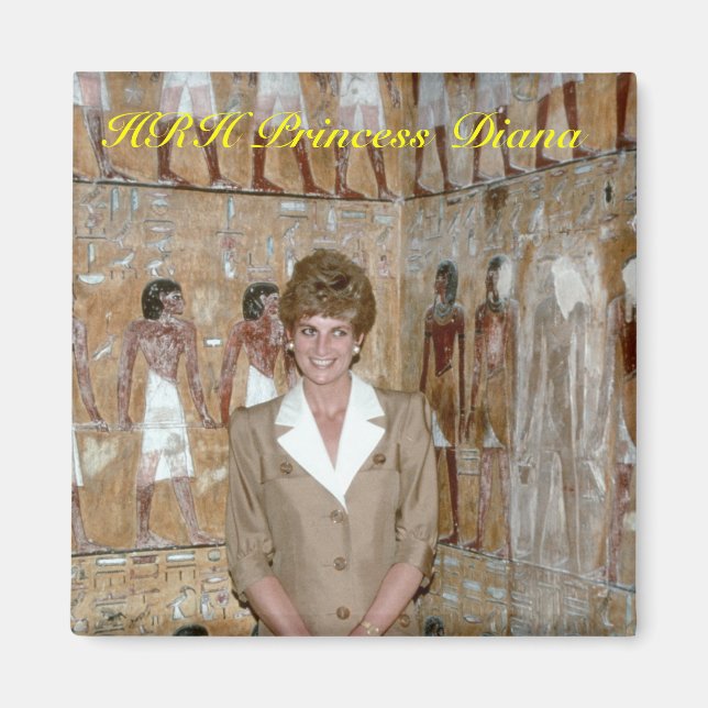 Aimant HRH Princess Diana Egypt 1992 (Devant)