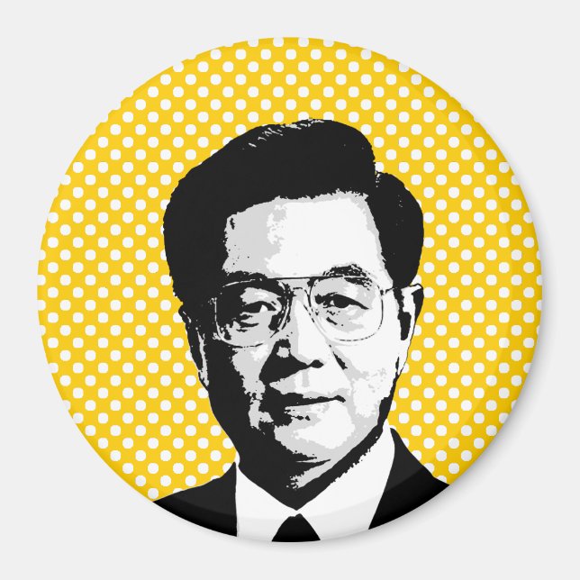 Aimant Hu Jintao (Devant)