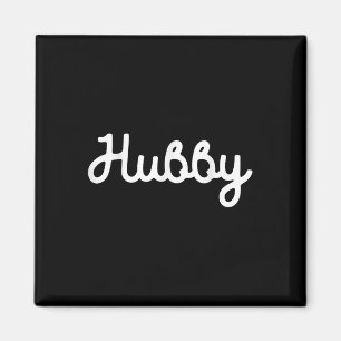 Aimant Hubby M. Mister Groom Au Mariage Avec Bride Vintag