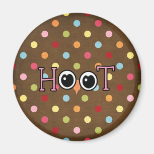 Aimant Huée sage de hibou