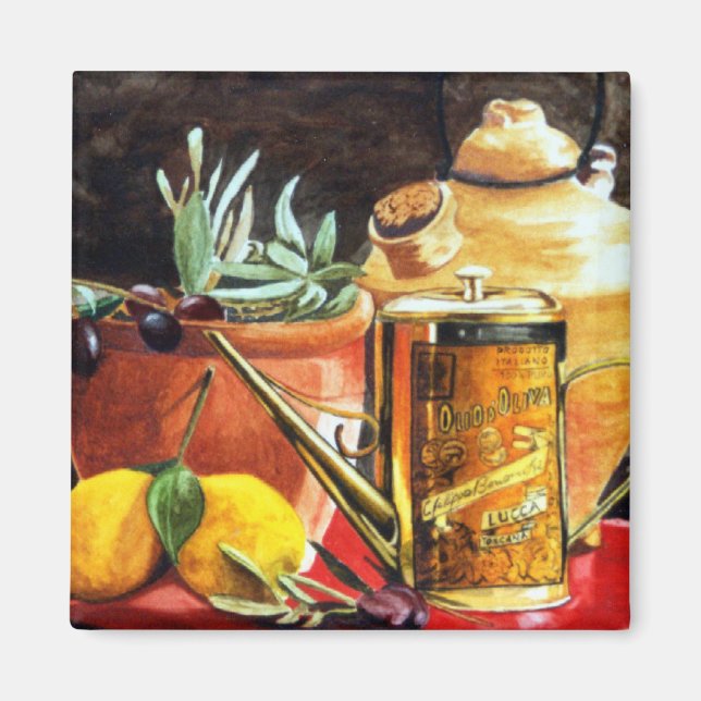 Aimant Huile d'olive (Devant)