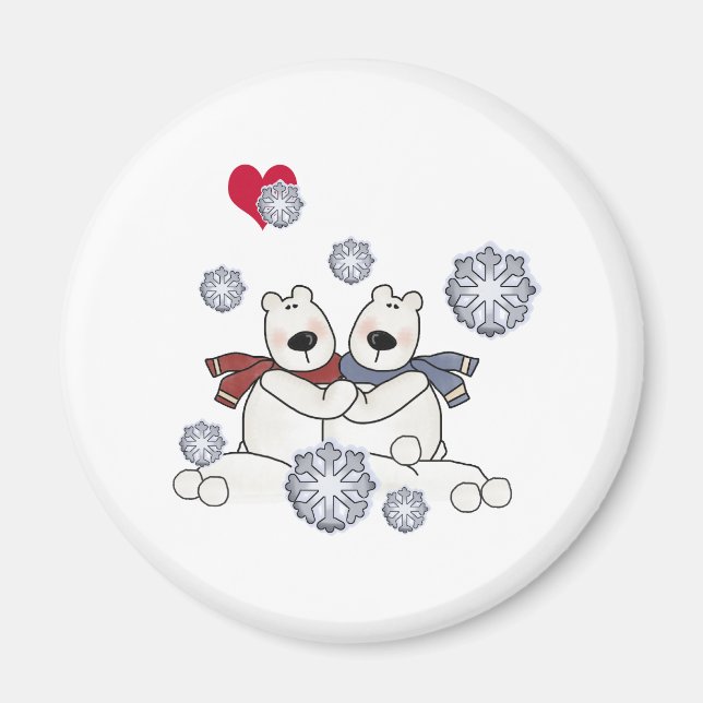 Aimant Huile d'ours polaire (Devant)