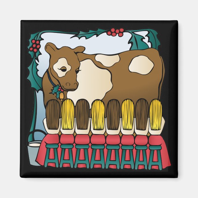 Aimant Huit domestiques une traite (Devant)