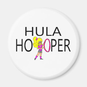 Aimant Hula Hooper Girl