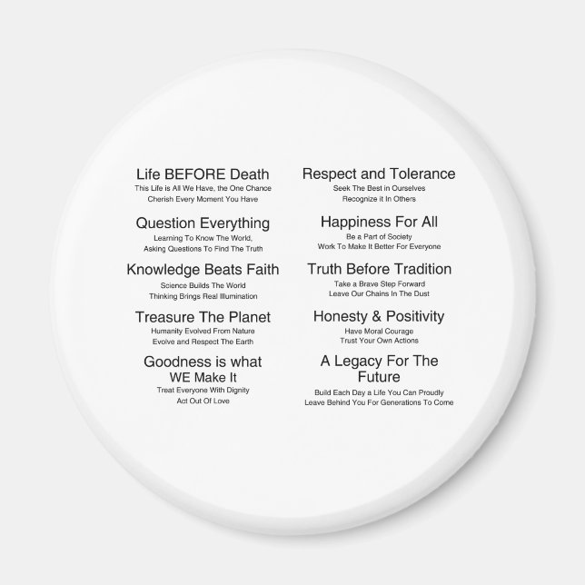 Aimant Humains (Devant)