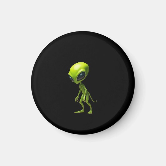 Aimant humanoïde vert (Devant)
