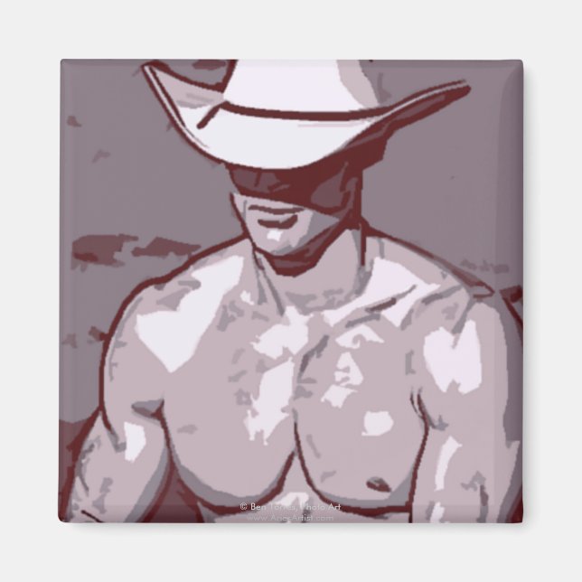 Aimant Humble Cowboy (Devant)