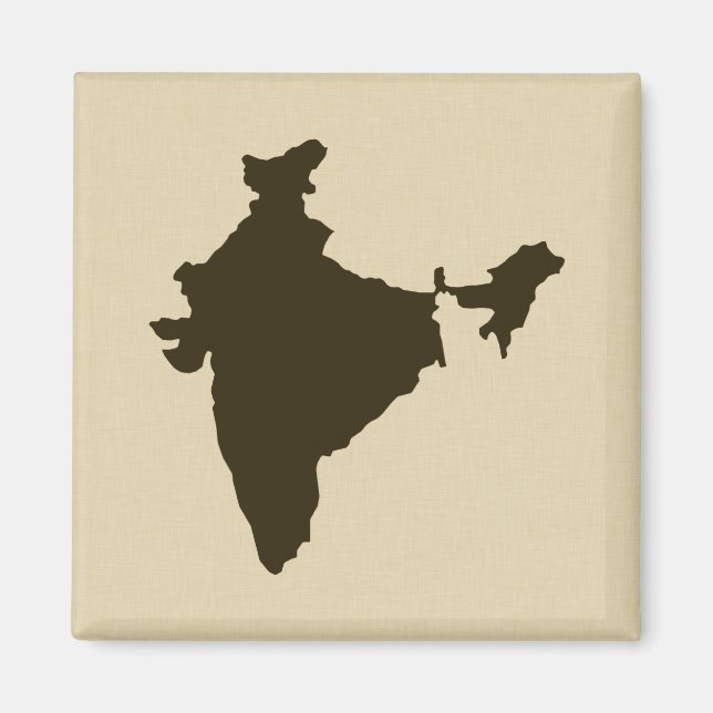 Aimant Humeurs d'épices au chocolat Inde (Devant)