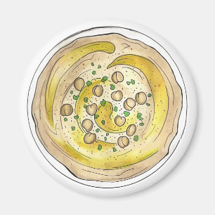 Aimant Hummus Houmous Méditerranée Moyen-Orient