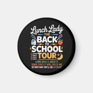 Aimant Humour alimentaire Retour à l'école
