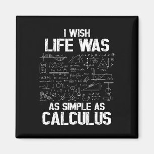 Aimant Humour de maths drôle, Blague de calcul, Je souhai